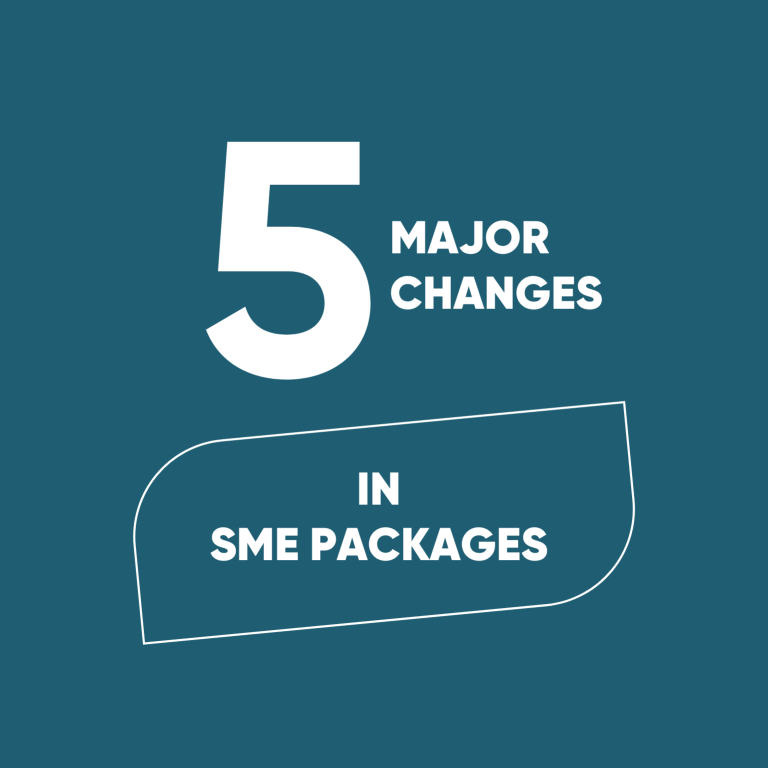 Read more about the article Major changes in SME Packages